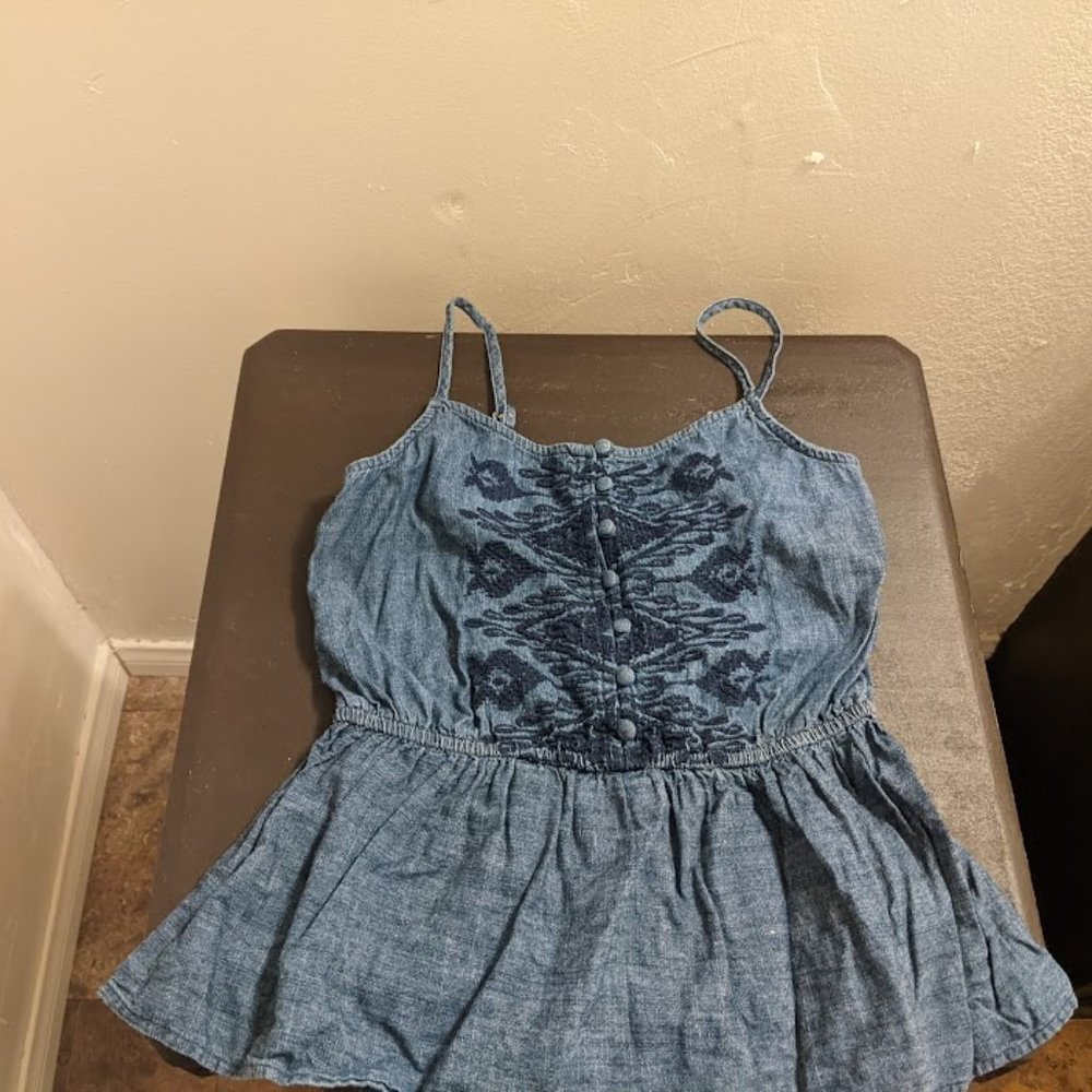 Junior Arizona JEAN Co. Top (Size - X-Small) spaghetti strap